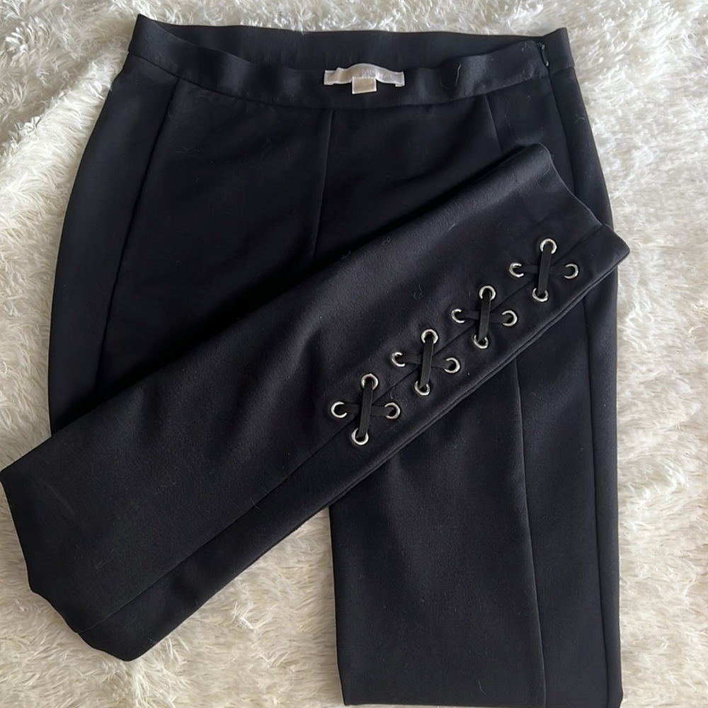 Michael Kors Business Casual Pants | Black | 2 - Picture 2 of 7